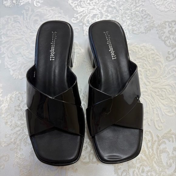 Jeffrey Campbell Bubblegum Block Platform Heels Black Size 8 - Picture 6 of 15